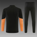 Arsenal 2026/27 Black Orange ¼  Zip Training Set | Adult + Kids Sizes