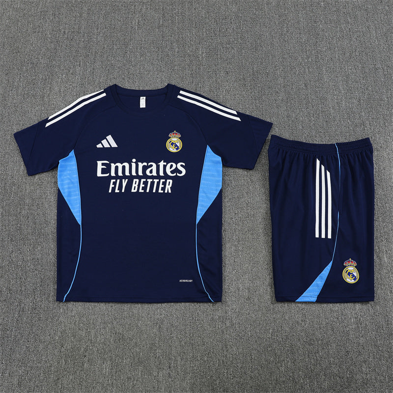 Real Madrid 2025/26 Navy Training Set | Adult + Kids Sizes