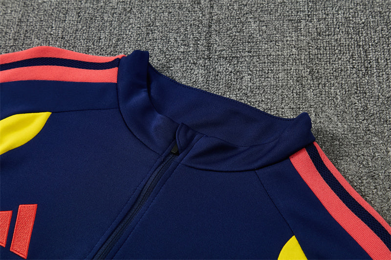 Colombia 2026/27 Navy ¼  Zip Training Set | Adult + Kids Sizes