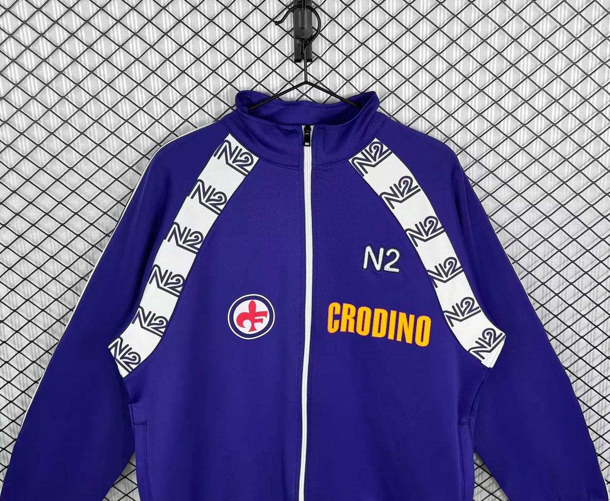 Fiorentina 1986/87 Track Jacket - Retro