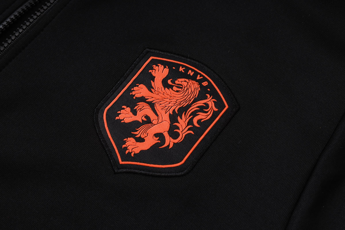 Netherlands 2026/27 Black Tracksuit  | Adult + Kids Sizes
