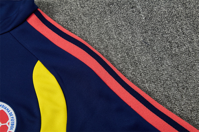 Colombia 2026/27 Navy ¼  Zip Training Set | Adult + Kids Sizes