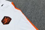 Netherlands 2026/27 White ¼  Zip Training Set | Adult + Kids Sizes
