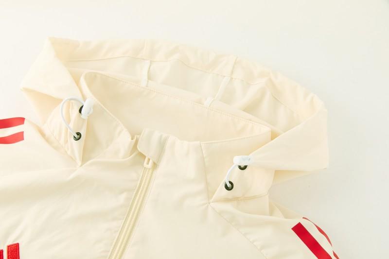 Liverpool FC 2025/26 Cream Hooded Tracksuit