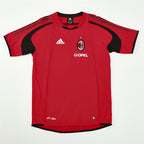 AC Milan 2004/05 Red Retro Training Top