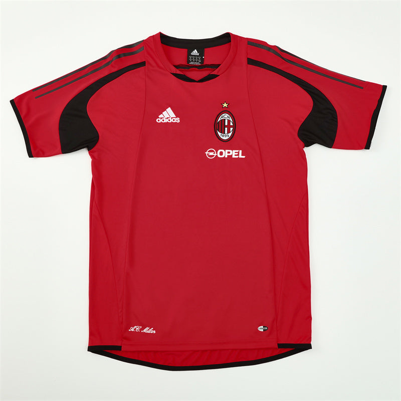 AC Milan 2004/05 Red Retro Training Top