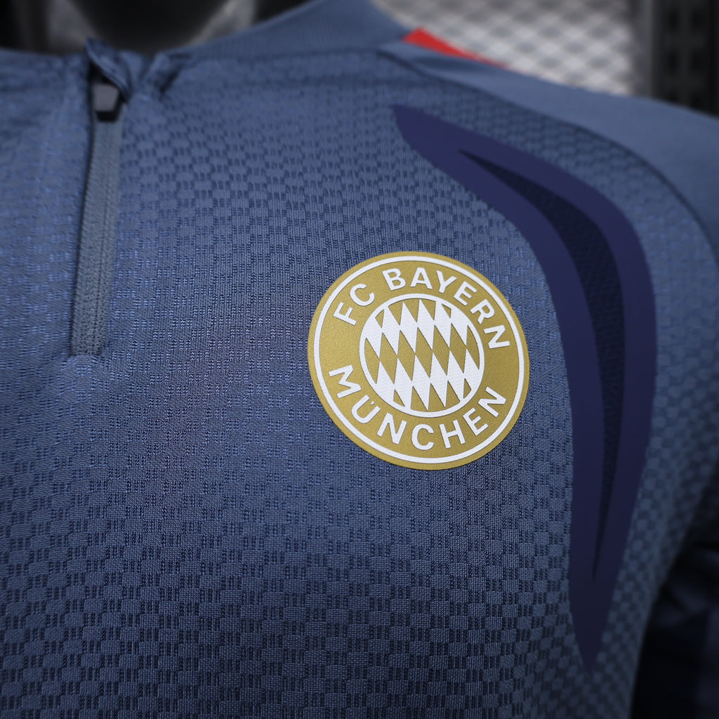 Bayern Munich 2026/27 Grey ¼  Zip Player Version Training Top