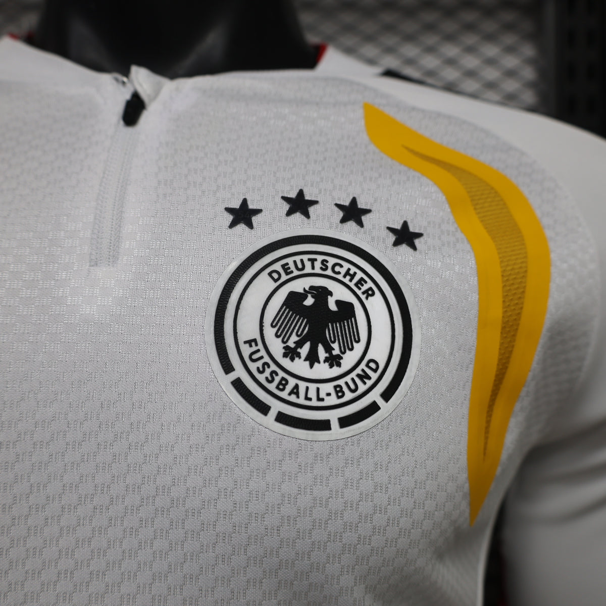 Germany 2026 White ¼  Zip Player Version Training Top