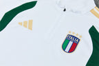 Italy 2026/27 White ¼  Zip Training Set | Adult + Kids Sizes