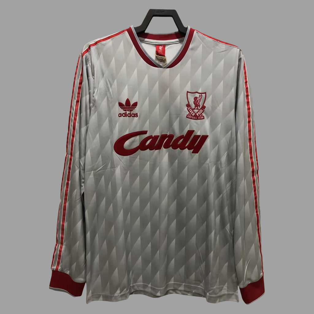 Liverpool FC 1989/91 Away Long Sleeve - Retro