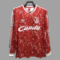 Liverpool FC 1989/91 Home Long Sleeve - Retro