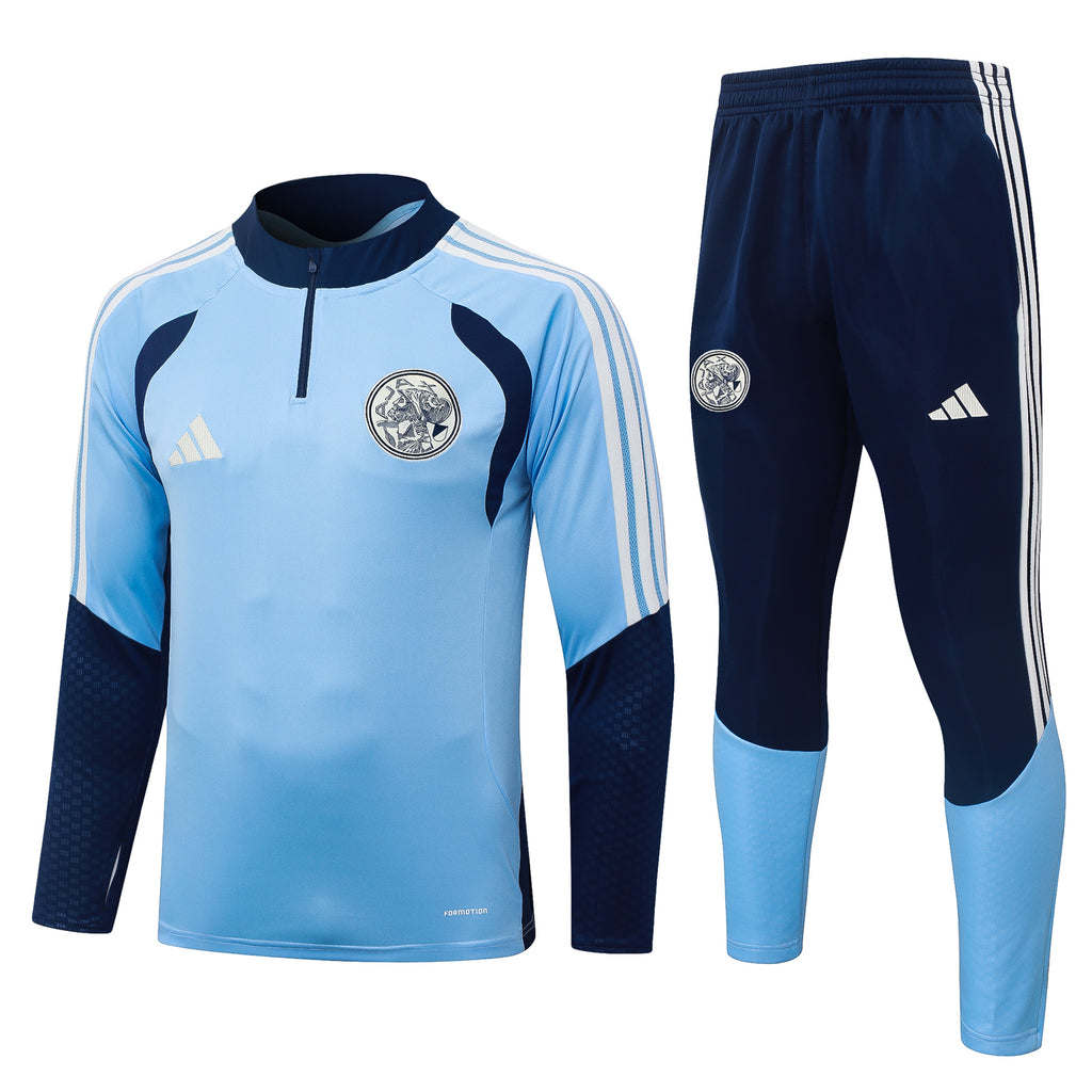 Ajax 2026/27 Light Blue ¼  Zip Training Set | Adult + Kids Sizes