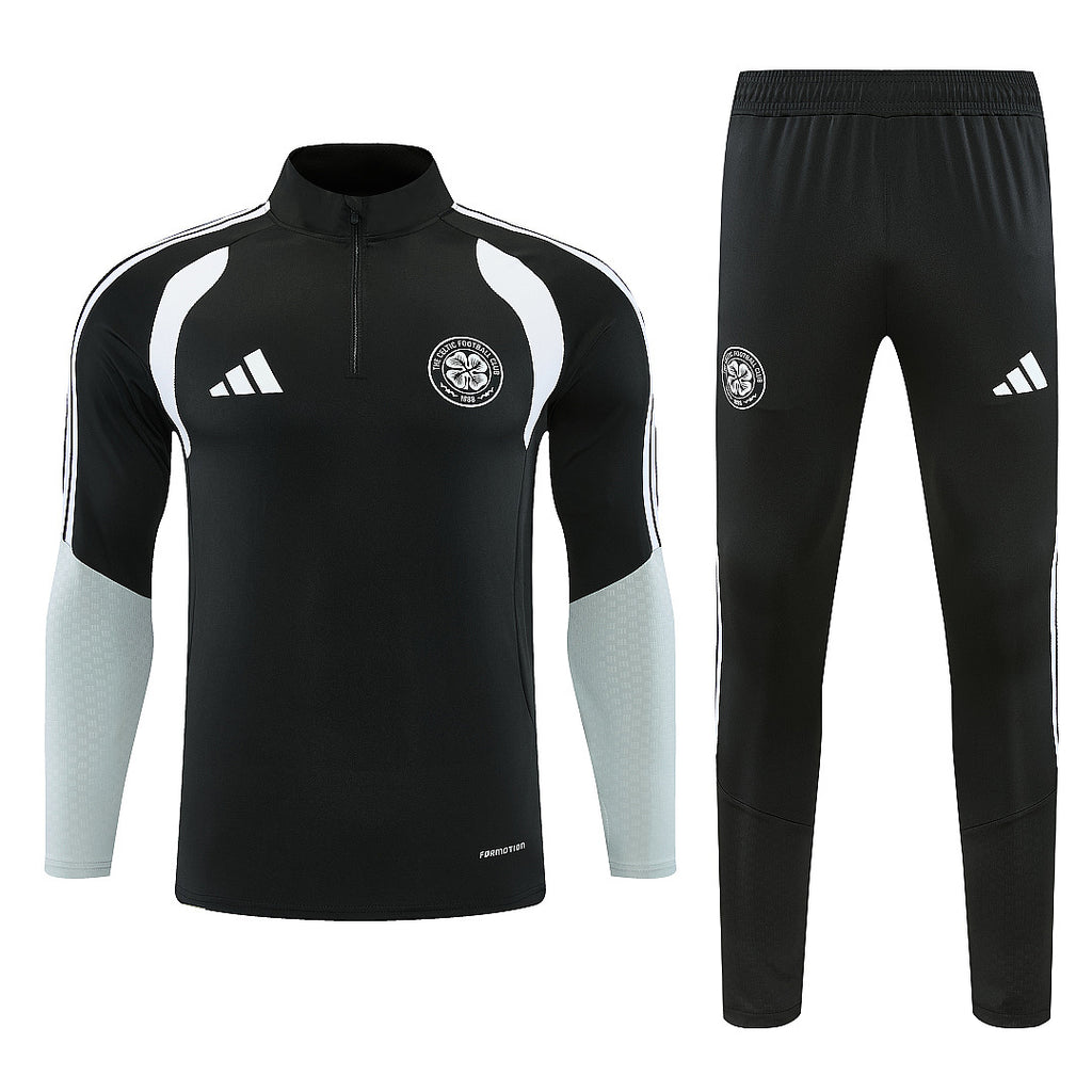 Celtic 2026/27 Black ¼  Zip Training Set