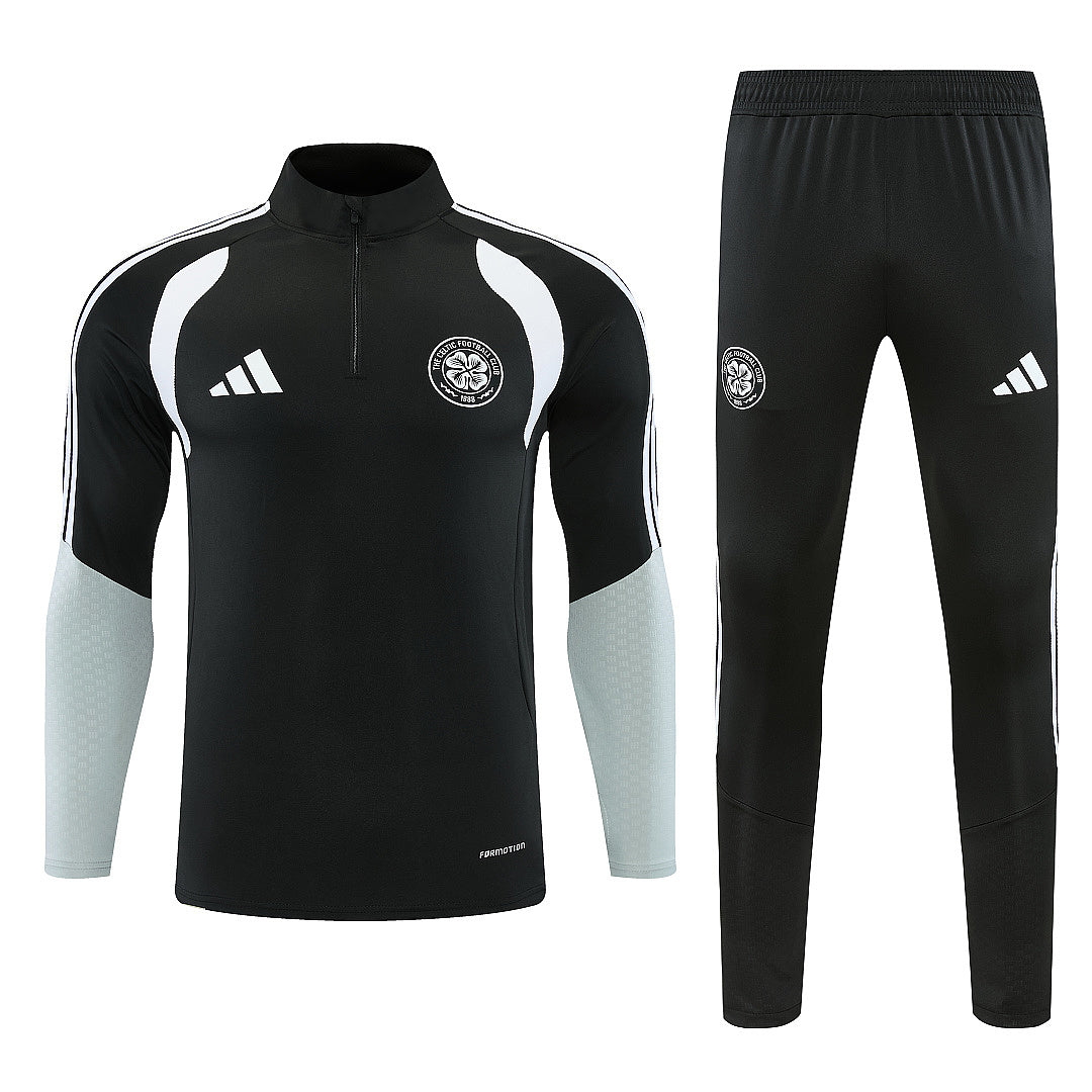Celtic 2026/27 Black ¼  Zip Training Set