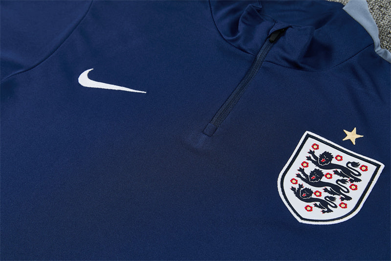 England 2026/27 Navy ¼  Zip Training Set | Adult + Kids Sizes
