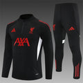 Liverpool FC 2025/26 Black ¼  Zip Training Set | Adult + Kids Sizes