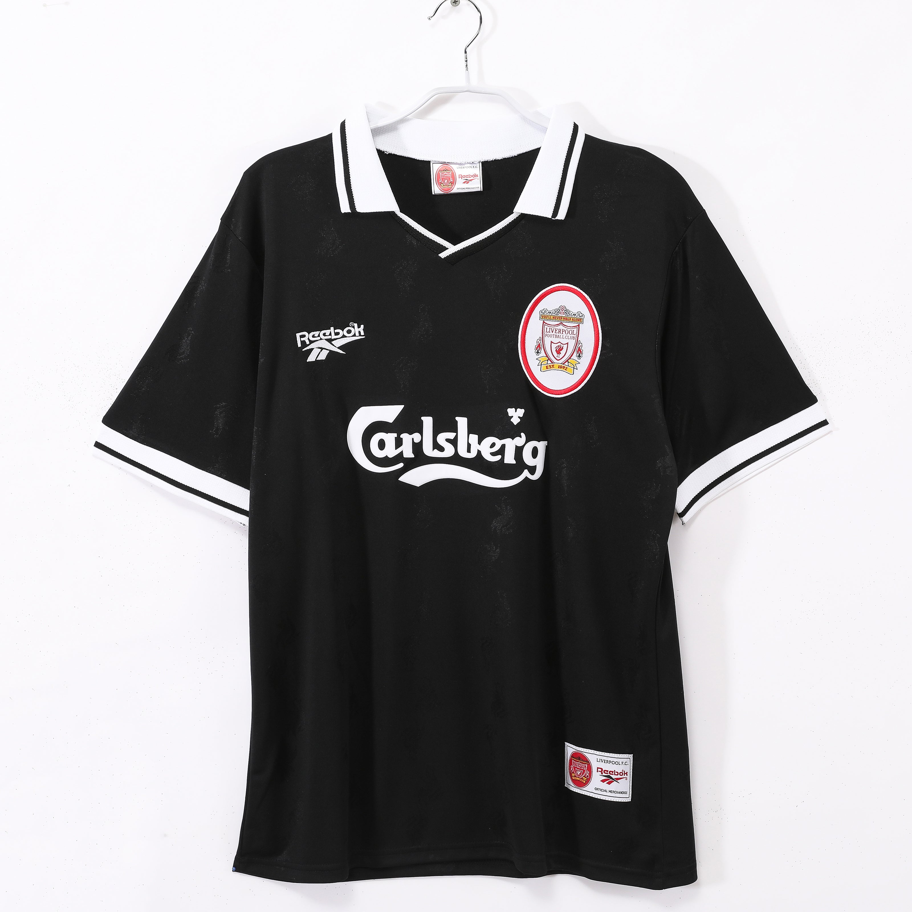 Liverpool FC 1996/98 Blackout Home - Retro