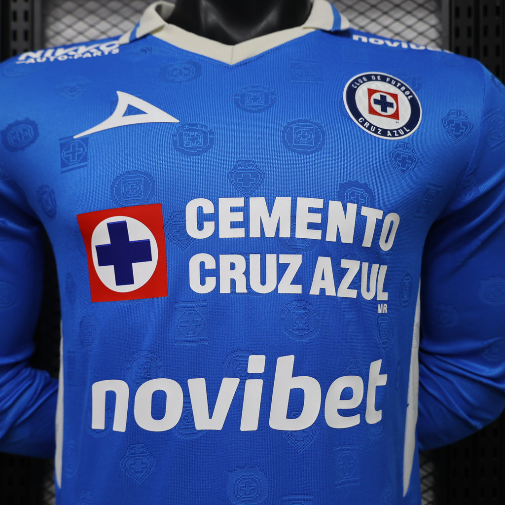 Cruz Azul 2026/27 Home Long Sleeve - Player Version