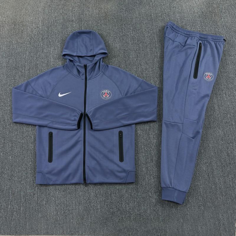 Paris Saint-Germain 2026/27 Grey Hooded Tracksuit