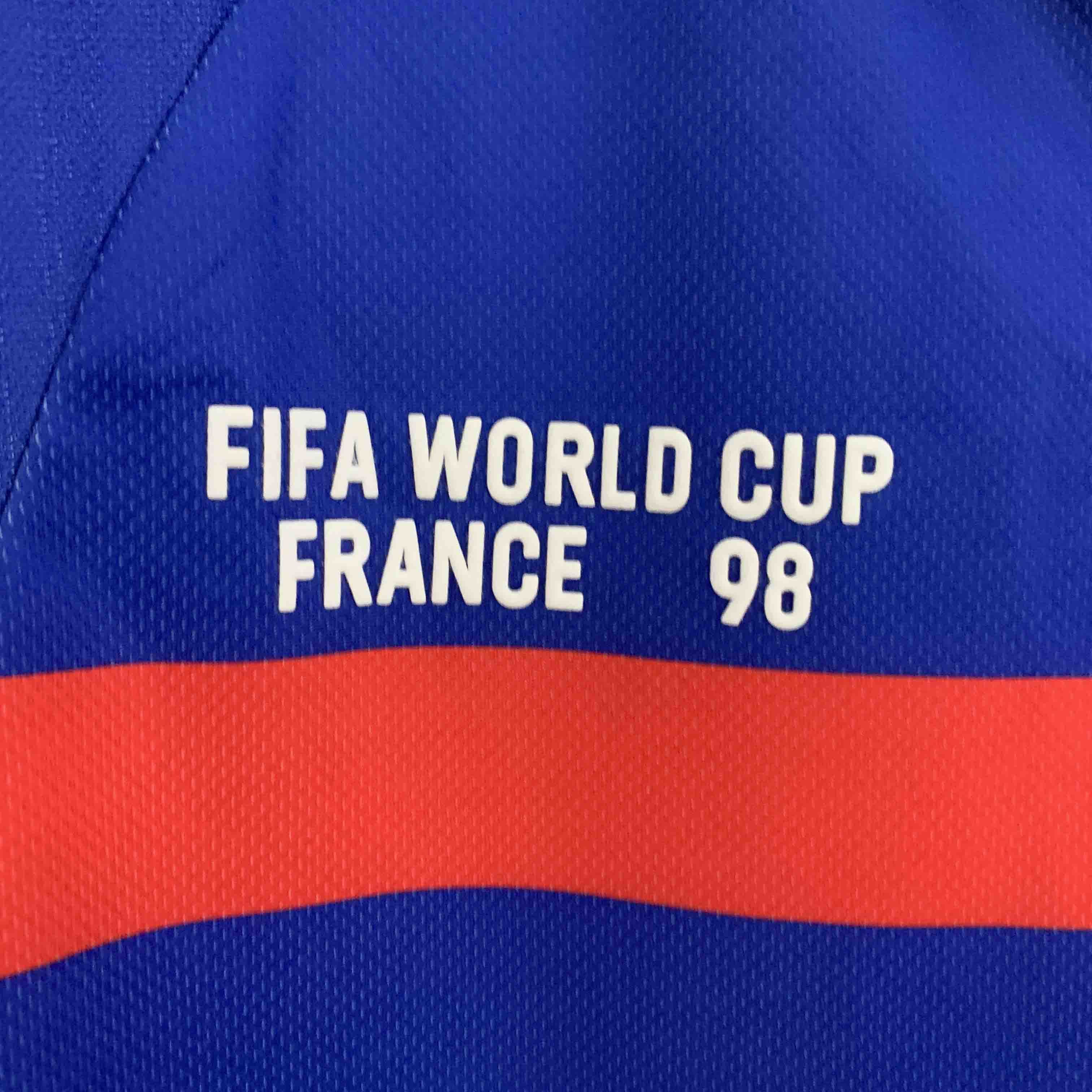 France 1998 Home Long Sleeve - Retro