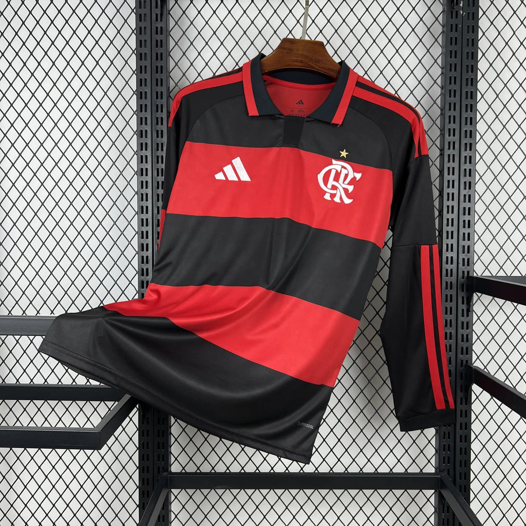 Flamengo 2026 Home Long Sleeve - Fan Version