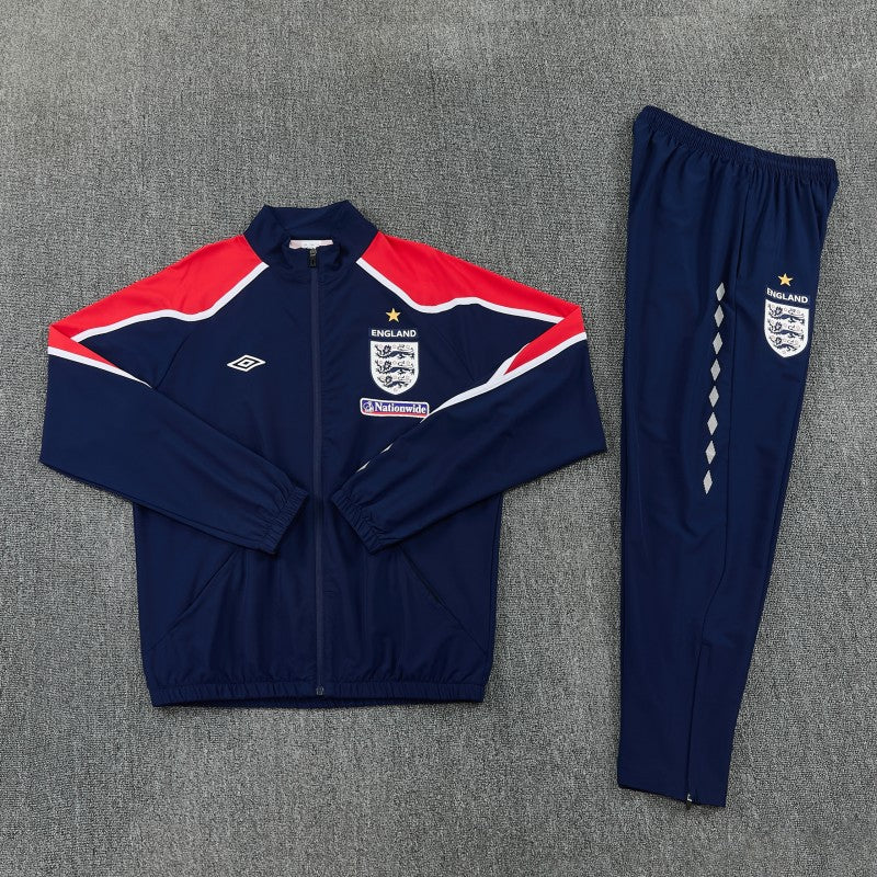 England 2008 Retro Tracksuit Navy