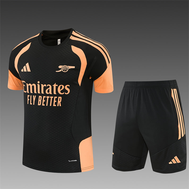 Arsenal 2026/27 Black Orange Training Set | Adult + Kids Sizes