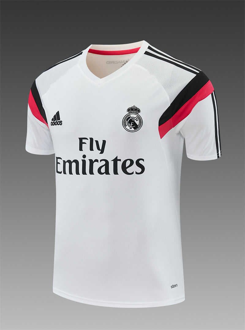Real Madrid 2014/15 White Retro Training Top