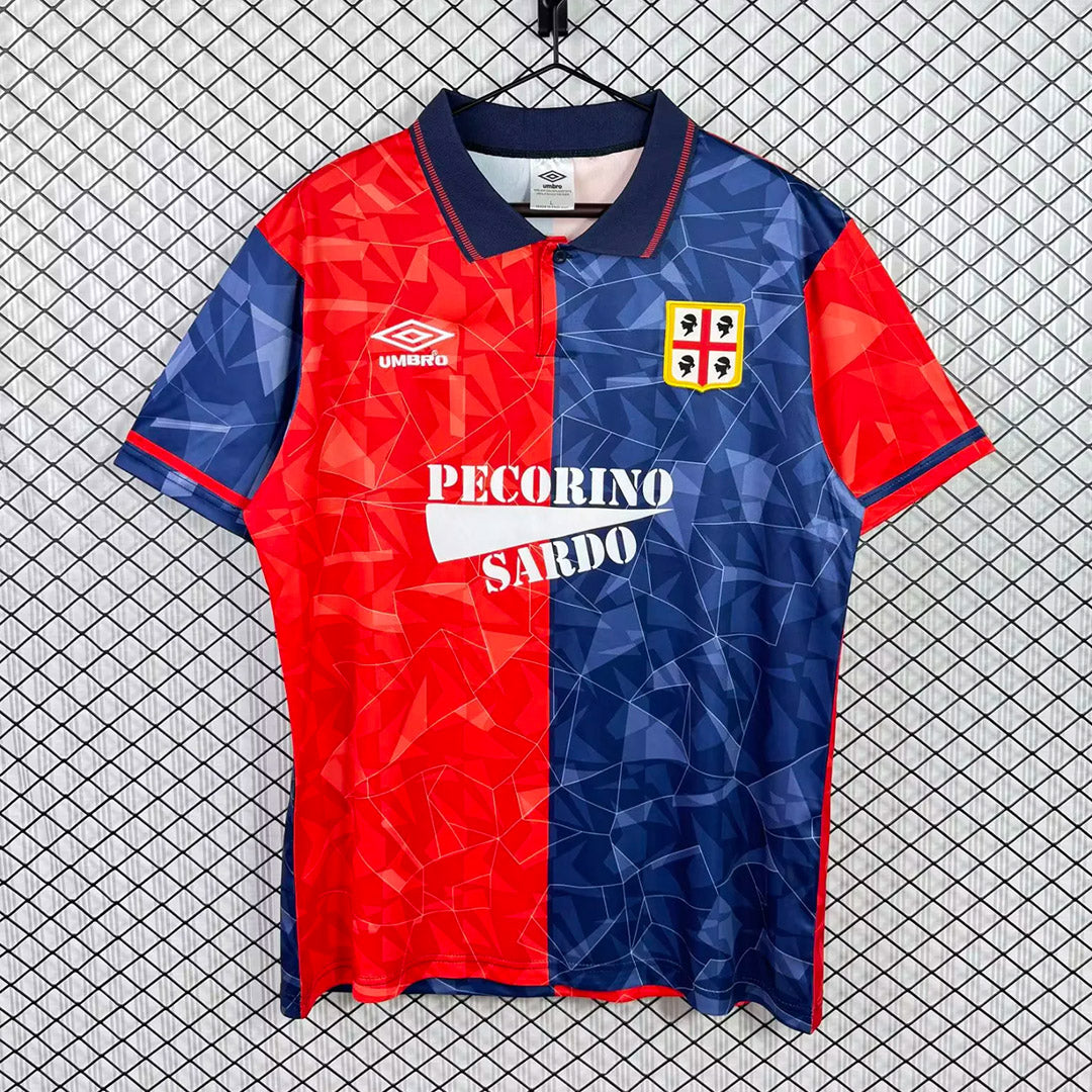 Cagliari 1992/93 Home - Retro