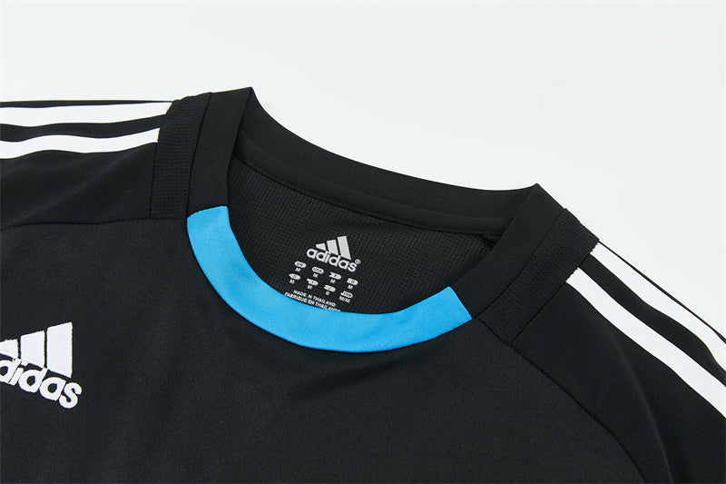 Real Madrid 2008/09 Black Retro Training Top