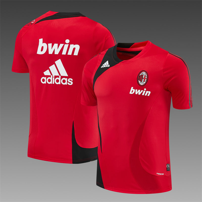 AC Milan 2007/08 Red Retro Training Top