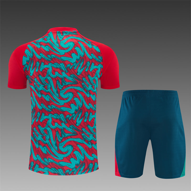 Portugal 2026/27 Red/Green Training Set | Adult + Kids Sizes