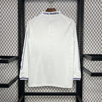 Real Madrid 1994/96 Home Long Sleeve - Retro