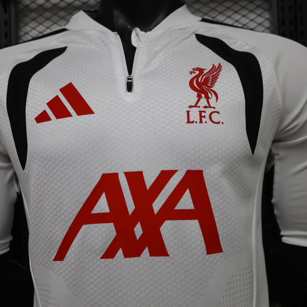 Liverpool FC 2026/27 White ¼  Zip Player Version Training Top