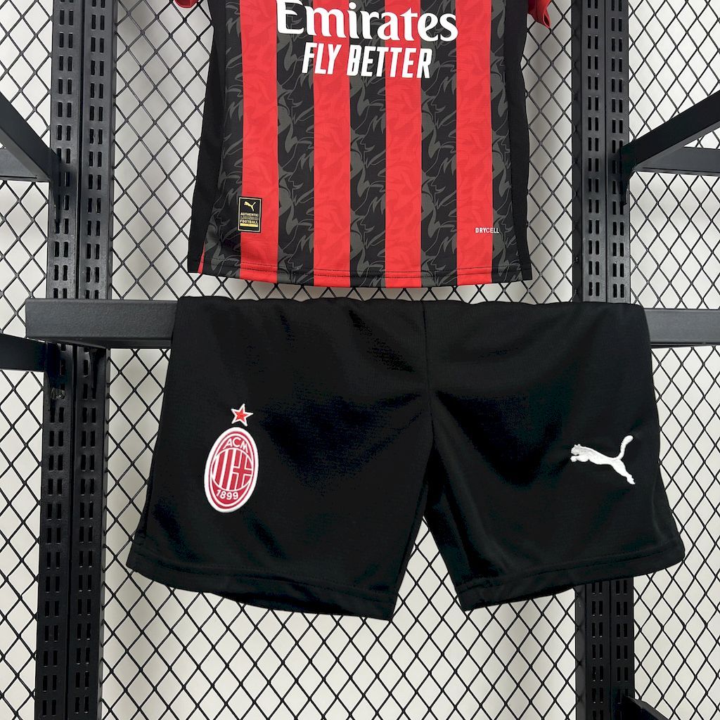 AC Milan 2025/26 Home - Kid Kit