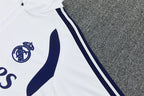 Real Madrid 2026/27 White/Navy ¼  Zip Training Set | Adult + Kids Sizes