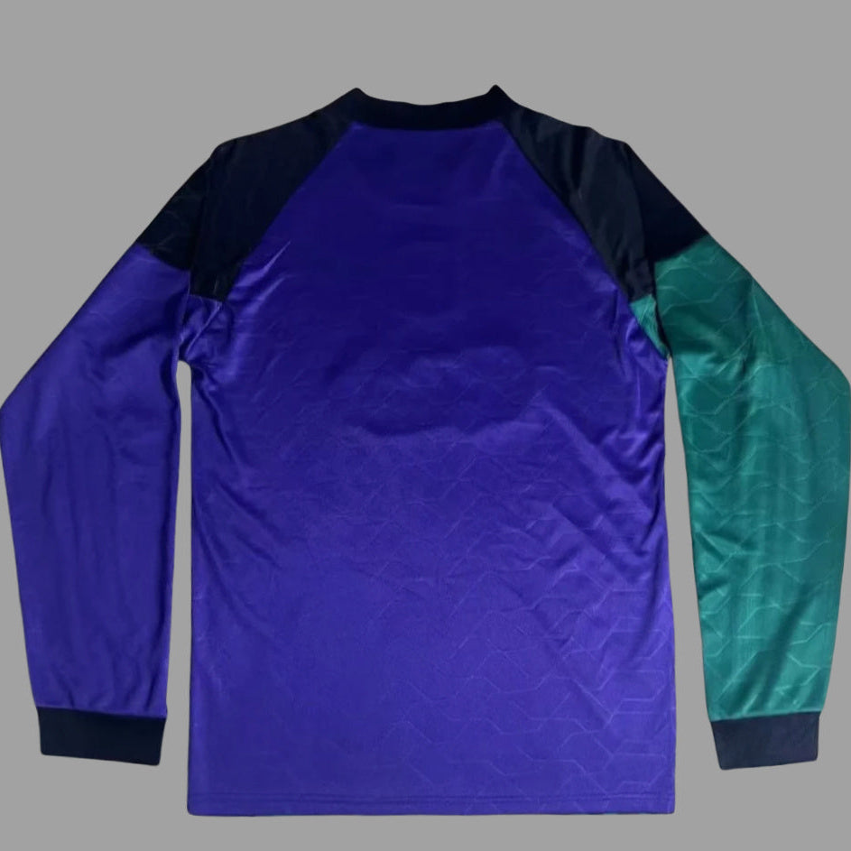 Liverpool FC 1995/96 Goalkeeper Purple Long Sleeve - Retro