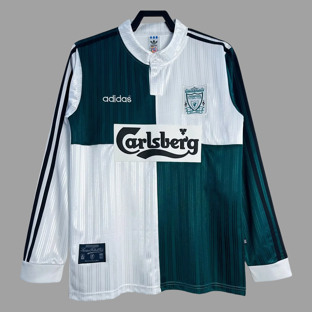 Liverpool FC 1995/96 Away Long Sleeve - Retro