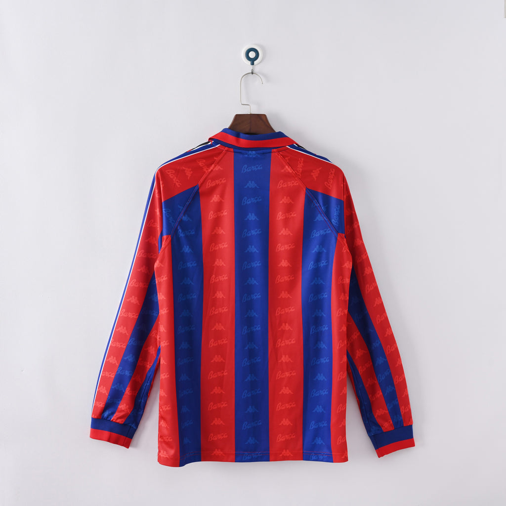 Barcelona 1995/97 Home Long Sleeve - Retro