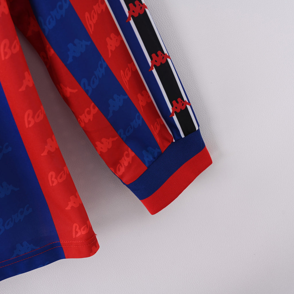 Barcelona 1995/97 Home Long Sleeve - Retro