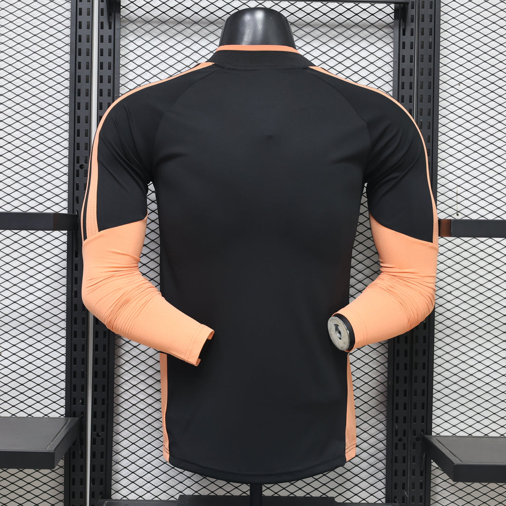 Arsenal 2026/27 Black ¼  Zip Player Version Training Top