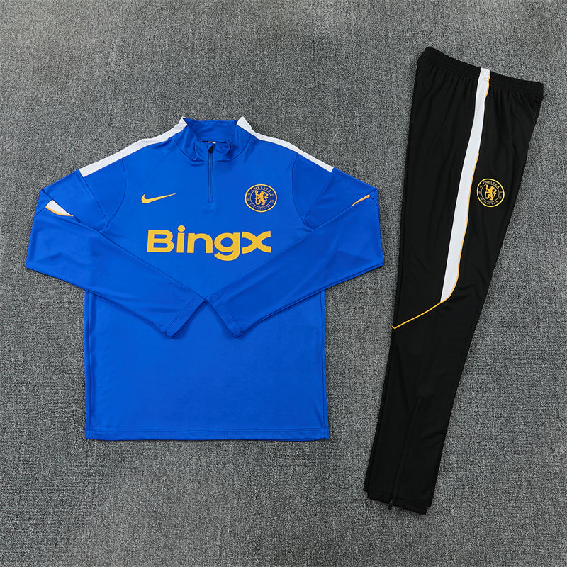Chelsea 2026/27 Blue ¼ Zip Training Set | Adult + Kids Sizes