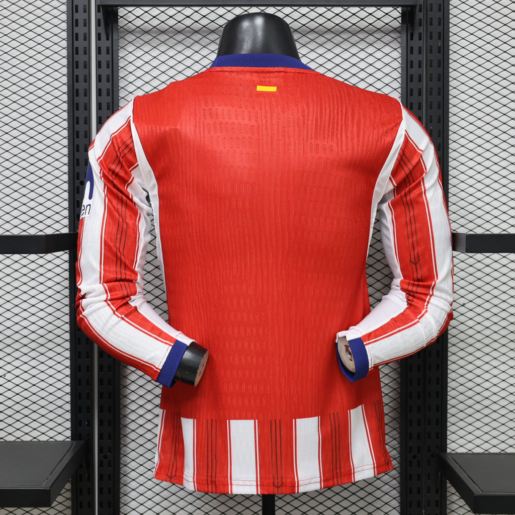Atletico Madrid 2026/27 Home Long Sleeve - Player Version