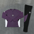 Manchester United 2025/26 Purple ¼  Zip Training Set | Adult + Kids Sizes