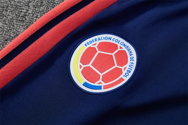 Colombia 2026/27 Navy ¼  Zip Training Set | Adult + Kids Sizes