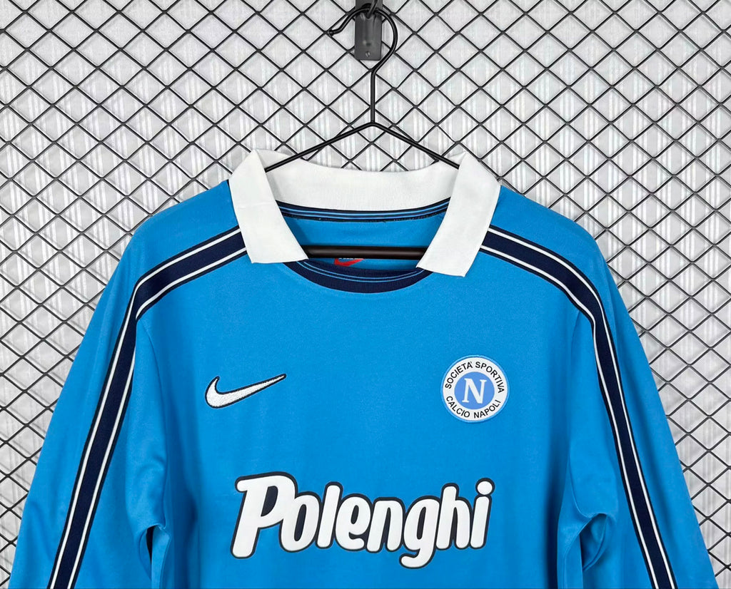 Napoli 1998/99 Home Long Sleeve - Retro
