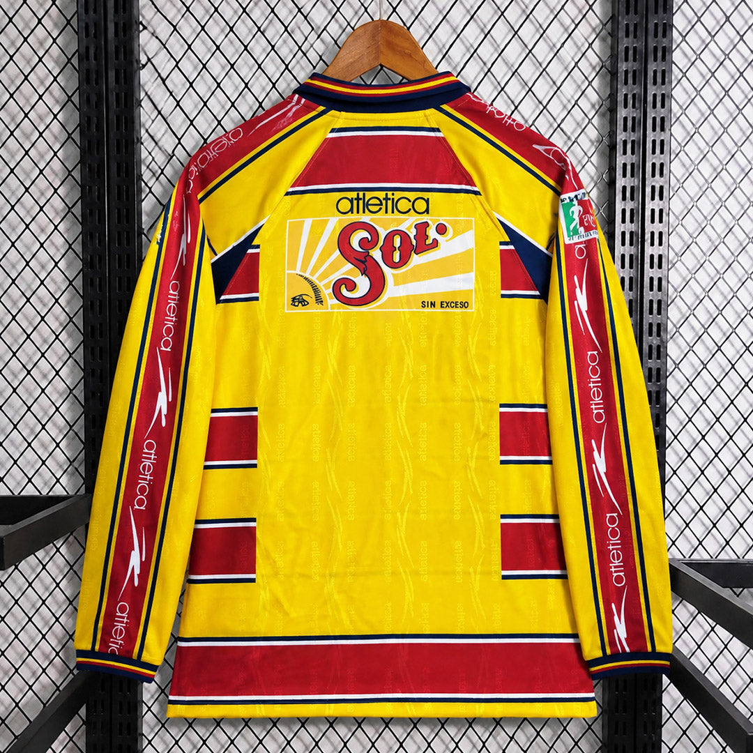 Atletico Morelia 1999/00 Home Long Sleeve - Retro