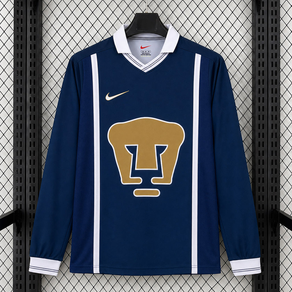 Pumas UNAM 1999/00 Home Long Sleeve - Retro