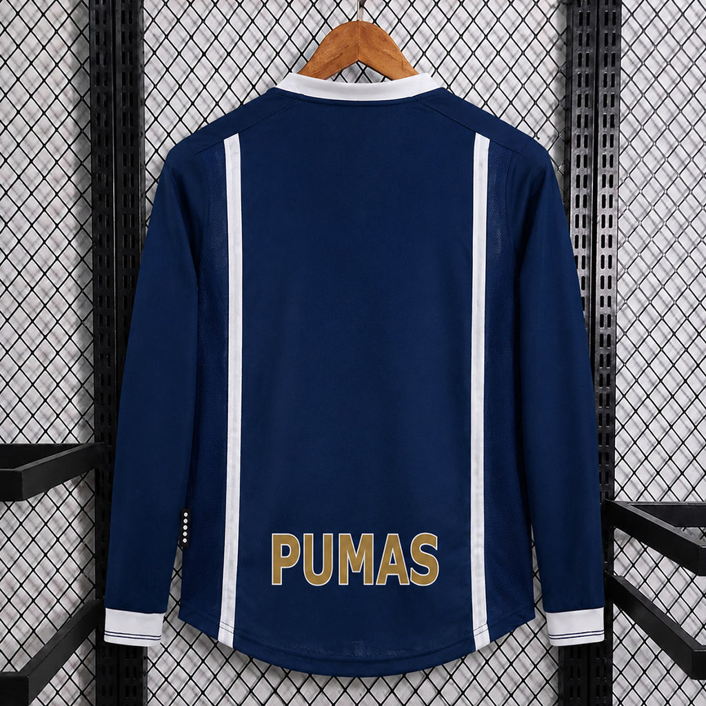 Pumas UNAM 1999/00 Home Long Sleeve - Retro