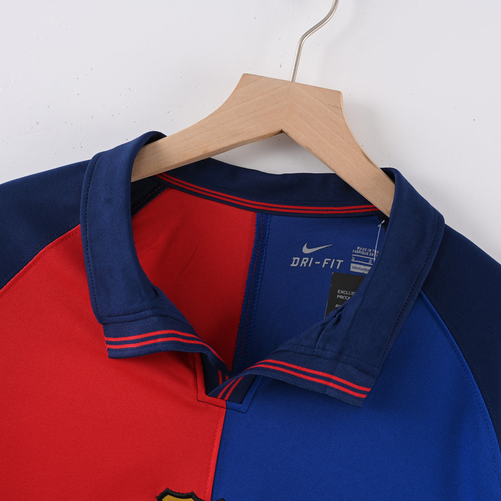 Barcelona 1999/00 Home Long Sleeve - Retro